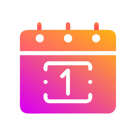 Flat style Calendar Icon vector illustration for User Interface documents websites and mobile applicationsのイラスト素材