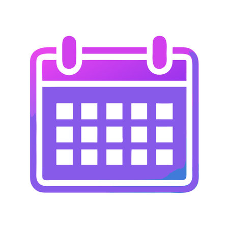 Flat style Calendar Icon vector illustration for User Interface documents websites and mobile applicationsのイラスト素材