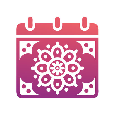 Flat style Calendar Icon vector illustration for User Interface documents websites and mobile applicationsのイラスト素材