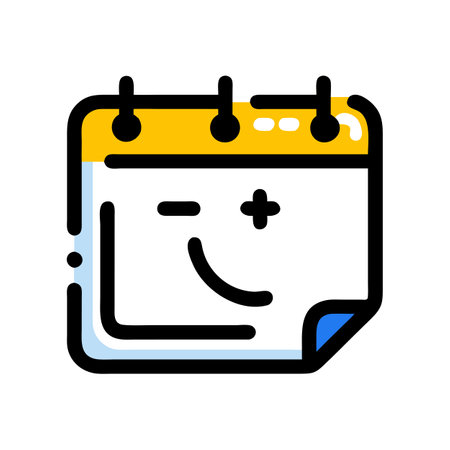 Flat style Calendar Icon vector illustration for User Interface documents websites and mobile applicationsのイラスト素材