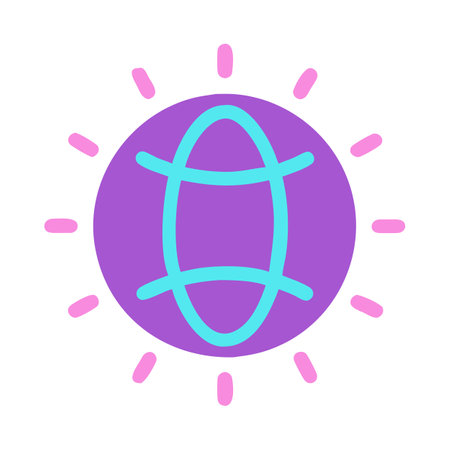 Flat style Globe Icon vector illustration for User Interface documents websites and mobile applicationsのイラスト素材