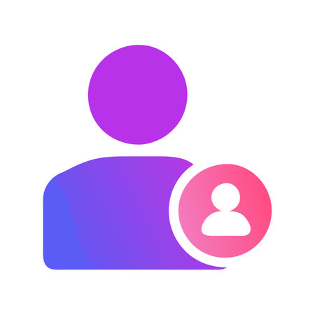 Flat style User Profile Icon vector illustration for User Interface documents websites and mobile applicationsのイラスト素材
