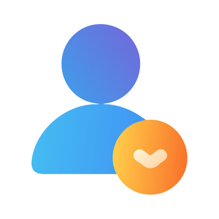Flat style User Profile Icon vector illustration for User Interface documents websites and mobile applicationsのイラスト素材