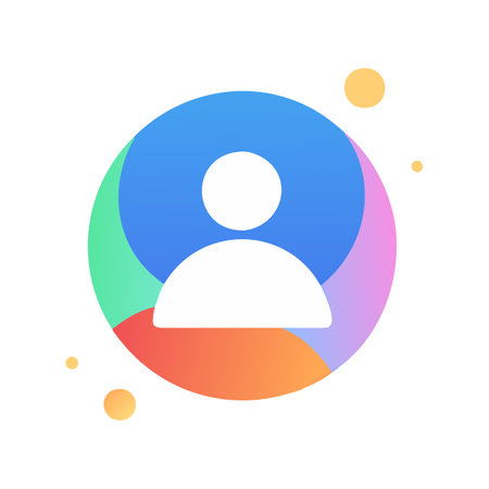 Flat style User Profile Icon vector illustration for User Interface documents websites and mobile applicationsのイラスト素材