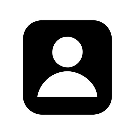 Flat style User Profile Icon vector illustration for User Interface documents websites and mobile applicationsのイラスト素材