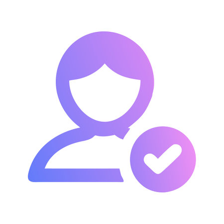 Flat style User Profile Icon vector illustration for User Interface documents websites and mobile applicationsのイラスト素材