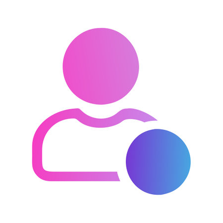 Flat style User Profile Icon vector illustration for User Interface documents websites and mobile applicationsのイラスト素材