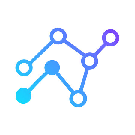 Flat style Graph Analytics Icon vector illustration for User Interface documents websites and mobile applicationsのイラスト素材