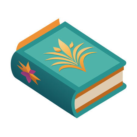 Flat style Book Icon vector illustration for User Interface documents websites and mobile applicationsのイラスト素材