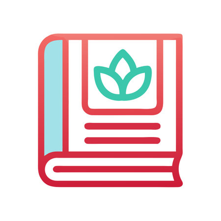 Flat style Book Icon vector illustration for User Interface documents websites and mobile applicationsのイラスト素材