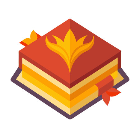 Flat style Book Icon vector illustration for User Interface documents websites and mobile applicationsのイラスト素材