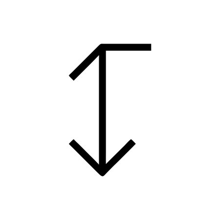 Flat style Direction Arrow Icon vector illustration for User Interface documents websites and mobile applicationsのイラスト素材