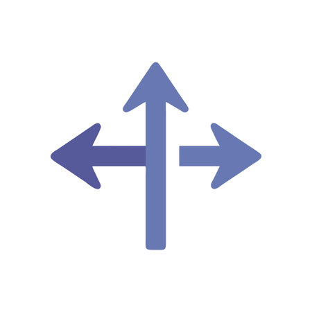 Flat style Direction Arrow Icon vector illustration for User Interface documents websites and mobile applicationsのイラスト素材