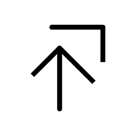 Flat style Direction Arrow Icon vector illustration for User Interface documents websites and mobile applicationsのイラスト素材