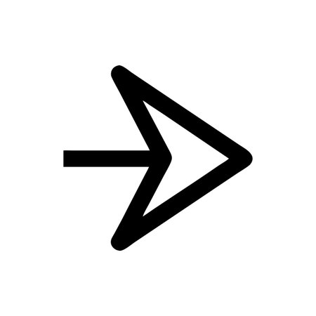 Flat style Direction Arrow Icon vector illustration for User Interface documents websites and mobile applicationsのイラスト素材