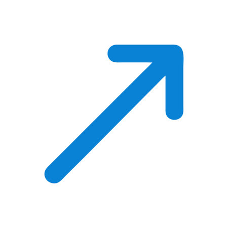 Flat style Direction Arrow Icon vector illustration for User Interface documents websites and mobile...