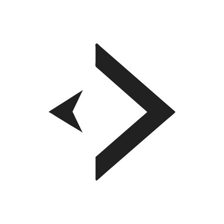 Flat style Direction Arrow Icon vector illustration for User Interface documents websites and mobile applicationsのイラスト素材