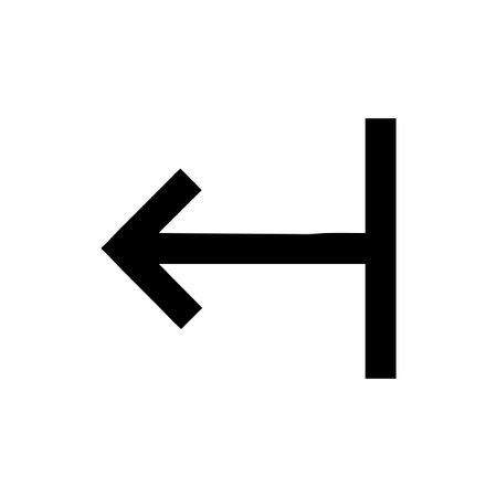 Flat style Direction Arrow Icon vector illustration for User Interface documents websites and mobile applicationsのイラスト素材