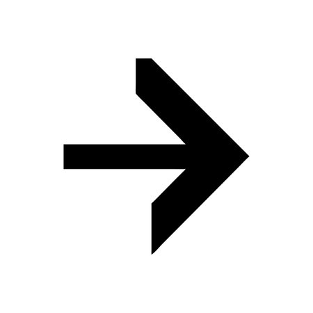 Flat style Direction Arrow Icon vector illustration for User Interface documents websites and mobile applicationsのイラスト素材