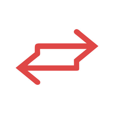 Flat style Direction Arrow Icon vector illustration for User Interface documents websites and mobile applicationsのイラスト素材