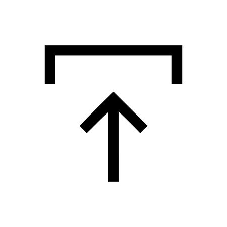 Flat style Direction Arrow Icon vector illustration for User Interface documents websites and mobile applicationsのイラスト素材