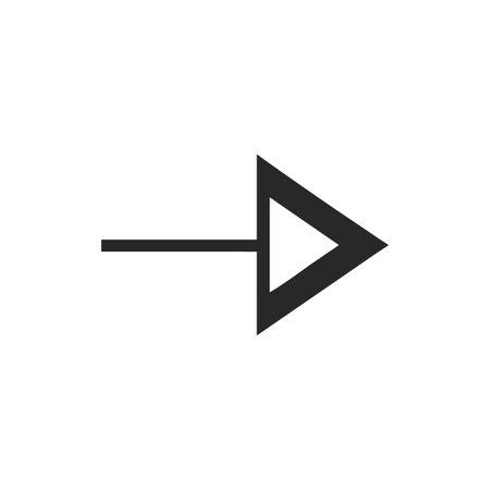 Flat style Direction Arrow Icon vector illustration for User Interface documents websites and mobile applicationsのイラスト素材