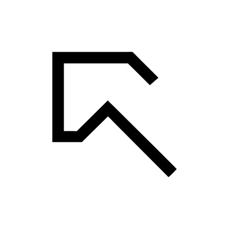 Flat style Direction Arrow Icon vector illustration for User Interface documents websites and mobile applicationsのイラスト素材