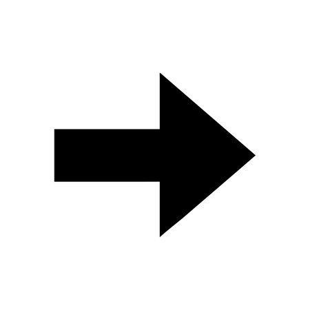 Flat style Direction Arrow Icon vector illustration for User Interface documents websites and mobile applicationsのイラスト素材