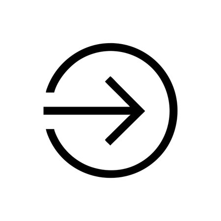 Flat style Direction Arrow Icon vector illustration for User Interface documents websites and mobile applicationsのイラスト素材