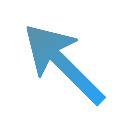 Flat style Direction Arrow Icon vector illustration for User Interface documents websites and mobile applicationsのイラスト素材