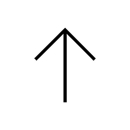 Flat style Direction Arrow Icon vector illustration for User Interface documents websites and mobile applicationsのイラスト素材