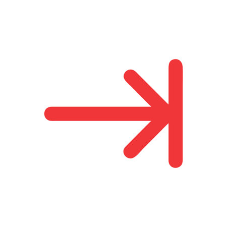 Flat style Direction Arrow Icon vector illustration for User Interface documents websites and mobile applicationsのイラスト素材