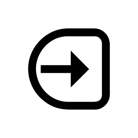 Flat style Direction Arrow Icon vector illustration for User Interface documents websites and mobile applicationsのイラスト素材