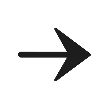 Flat style Direction Arrow Icon vector illustration for User Interface documents websites and mobile applicationsのイラスト素材