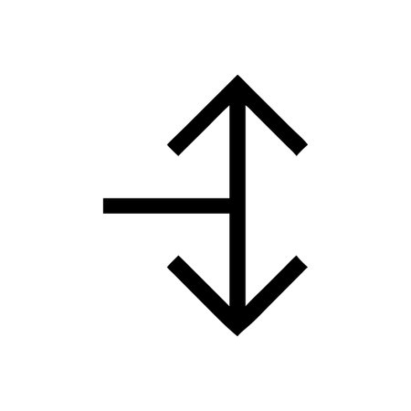 Flat style Direction Arrow Icon vector illustration for User Interface documents websites and mobile applicationsのイラスト素材