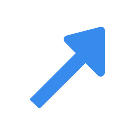 Flat style Direction Arrow Icon vector illustration for User Interface documents websites and mobile applicationsのイラスト素材