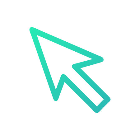 Flat style Direction Arrow Icon vector illustration for User Interface documents websites and mobile applicationsのイラスト素材