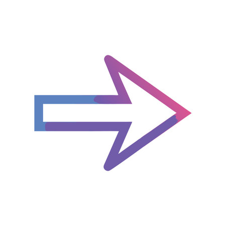 Flat style Direction Arrow Icon vector illustration for User Interface documents websites and mobile applicationsのイラスト素材