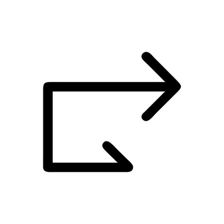 Flat style Direction Arrow Icon vector illustration for User Interface documents websites and mobile applicationsのイラスト素材