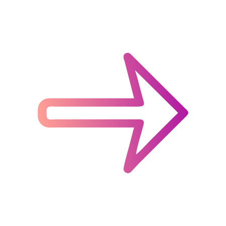 Flat style Direction Arrow Icon vector illustration for User Interface documents websites and mobile applicationsのイラスト素材