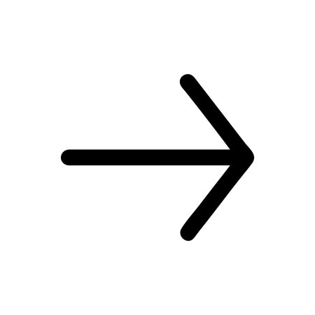 Flat style Direction Arrow Icon vector illustration for User Interface documents websites and mobile...