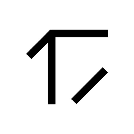 Flat style Direction Arrow Icon vector illustration for User Interface documents websites and mobile applicationsのイラスト素材