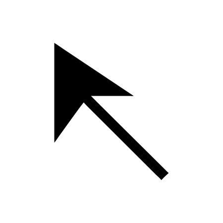 Flat style Direction Arrow Icon vector illustration for User Interface documents websites and mobile applicationsのイラスト素材