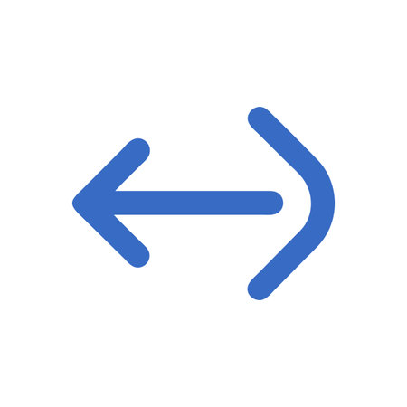 Flat style Direction Arrow Icon vector illustration for User Interface documents websites and mobile applicationsのイラスト素材