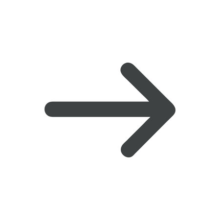 Flat style Direction Arrow Icon vector illustration for User Interface documents websites and mobile...