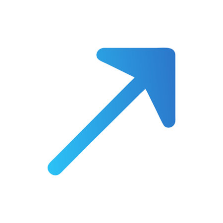 Flat style Direction Arrow Icon vector illustration for User Interface documents websites and mobile applicationsのイラスト素材