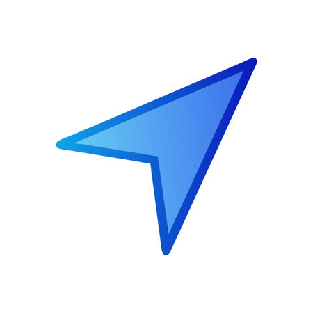 Flat style Direction Arrow Icon vector illustration for User Interface documents websites and mobile applicationsのイラスト素材