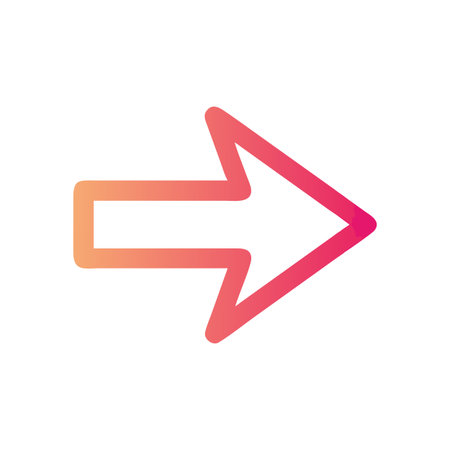 Flat style Direction Arrow Icon vector illustration for User Interface documents websites and mobile applicationsのイラスト素材