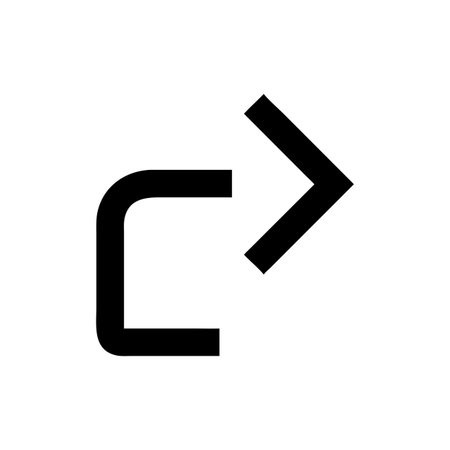 Flat style Direction Arrow Icon vector illustration for User Interface documents websites and mobile applicationsのイラスト素材