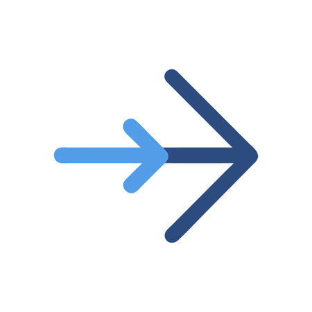Flat style Direction Arrow Icon vector illustration for User Interface documents websites and mobile applicationsのイラスト素材